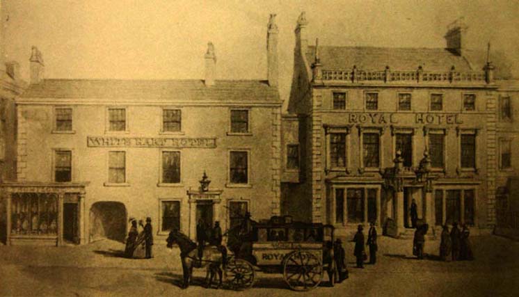 Royal Hotel and White Hart Hotel, Carlisle